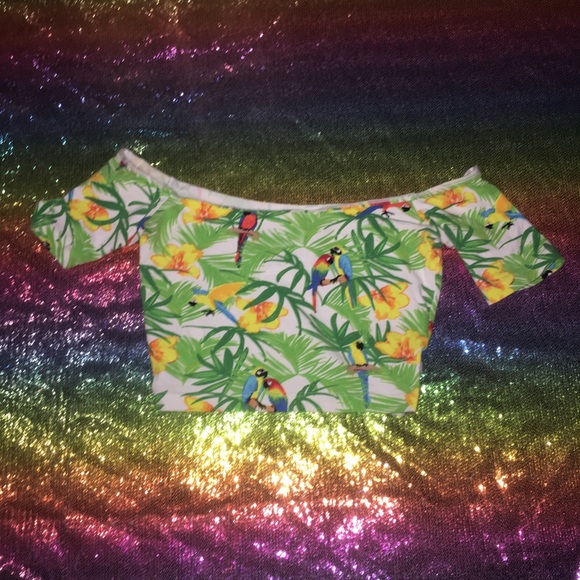 American Apparel Tops - Vacation crop top